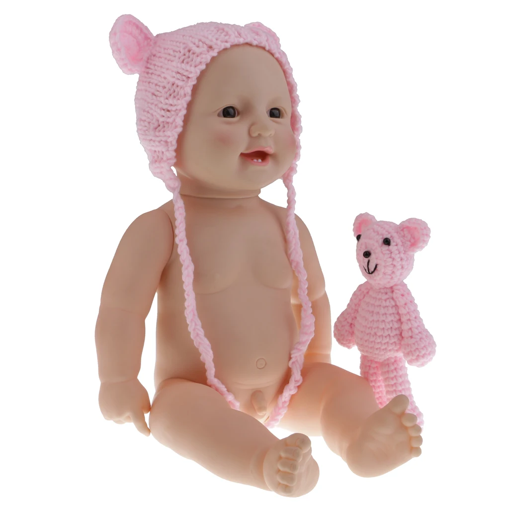 

Realistic Silicone Baby Doll Soft Vinyl Real Life Newborn Toy