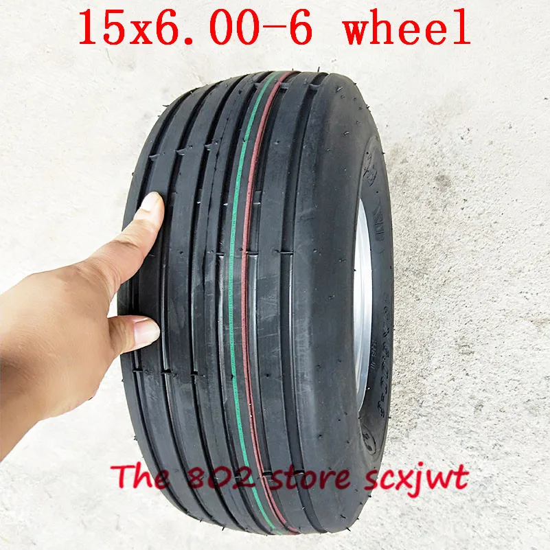 Высокое качество 15X6.00 6 шина 15*6 00 для 168CC картинг мотоцикл колесный обод с