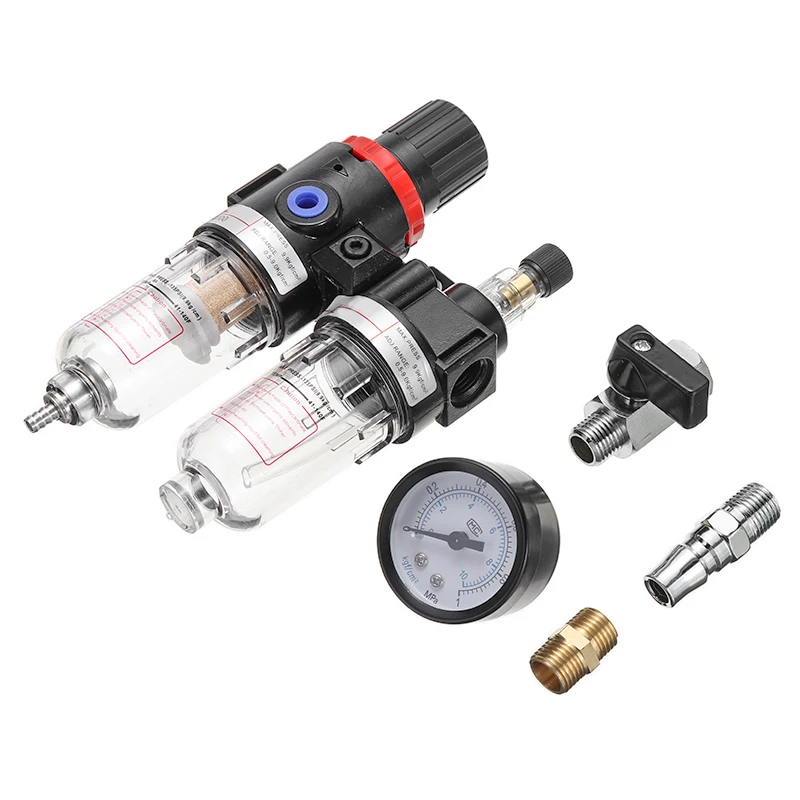 Воздушный компрессор воздушный фильтр регулятор сепаратор для масла и воды