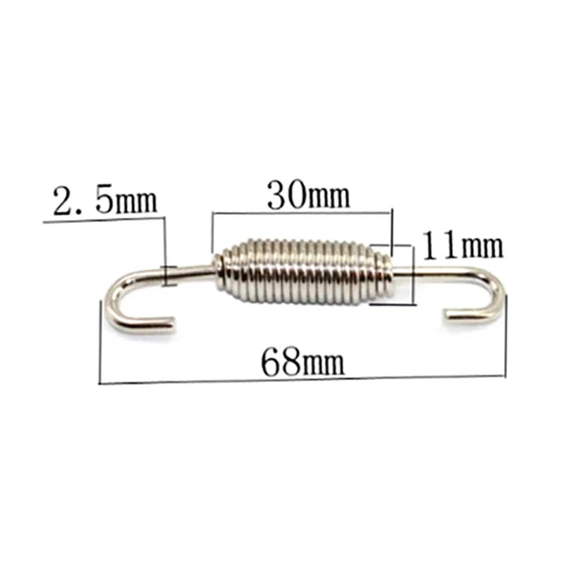 Монтажные пружины для выхлопной системы мотоцикла из нержавеющей стали 2 шт. |