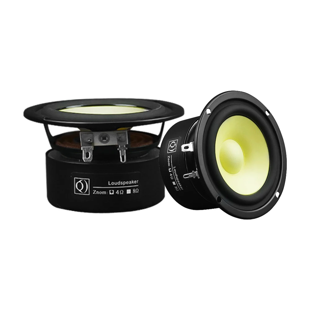 AIYIMA 2Pcs 3 Inch Sound Music Full Range Speaker Driver 4 8 Ohm 15W Loudspeaker Units DIY Home Amplifier System |