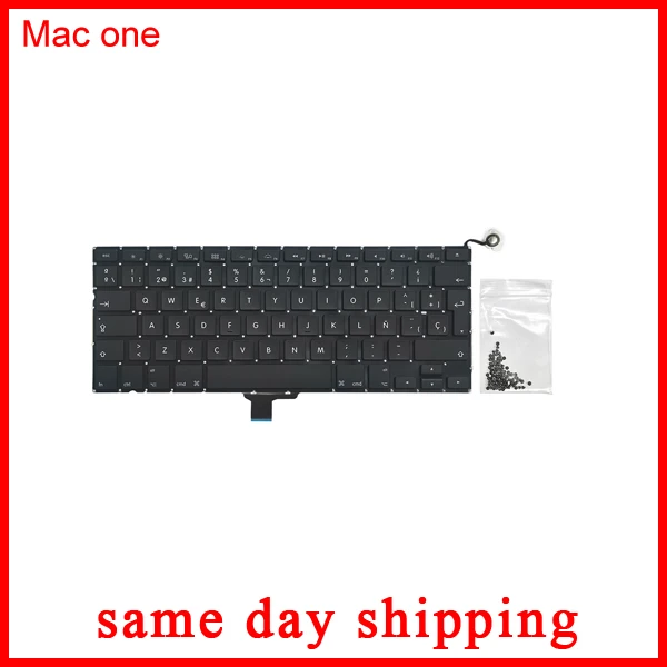 Новая испанская клавиатура A1278 для MacBook Pro 13 &quotSP с винтами 2009 2010 2011 2012 | Компьютеры