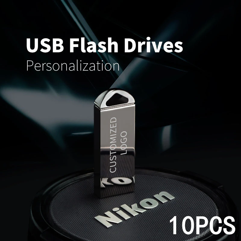 Vara de memória personalizada da movimentação пена dos из бутиков 4 Гб usb сделать металлический венде