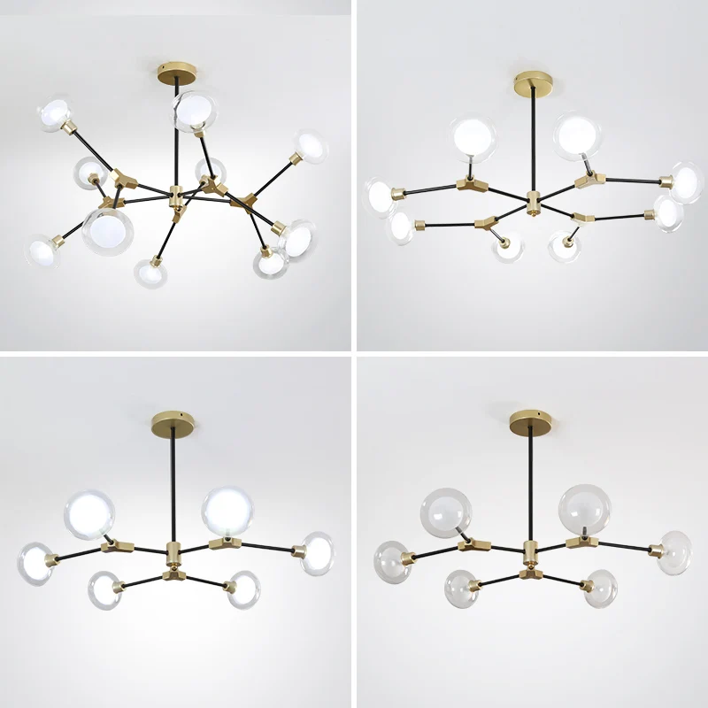 

Скандинавский стеклянный шар промышленный бренд освещение для мальчиков комната lamparas de techo luzes de teto скандинавский Декор для дома