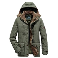 parkas winter jacket men thick warm mens coat windproof cotton military fur fleece cargo jackets windbreakers men dropshipping