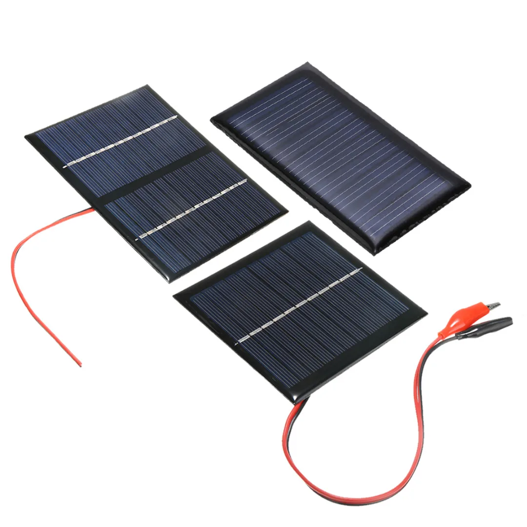 Портативный Мини солнечных батарей Панели солнечные Системы светильник DIY