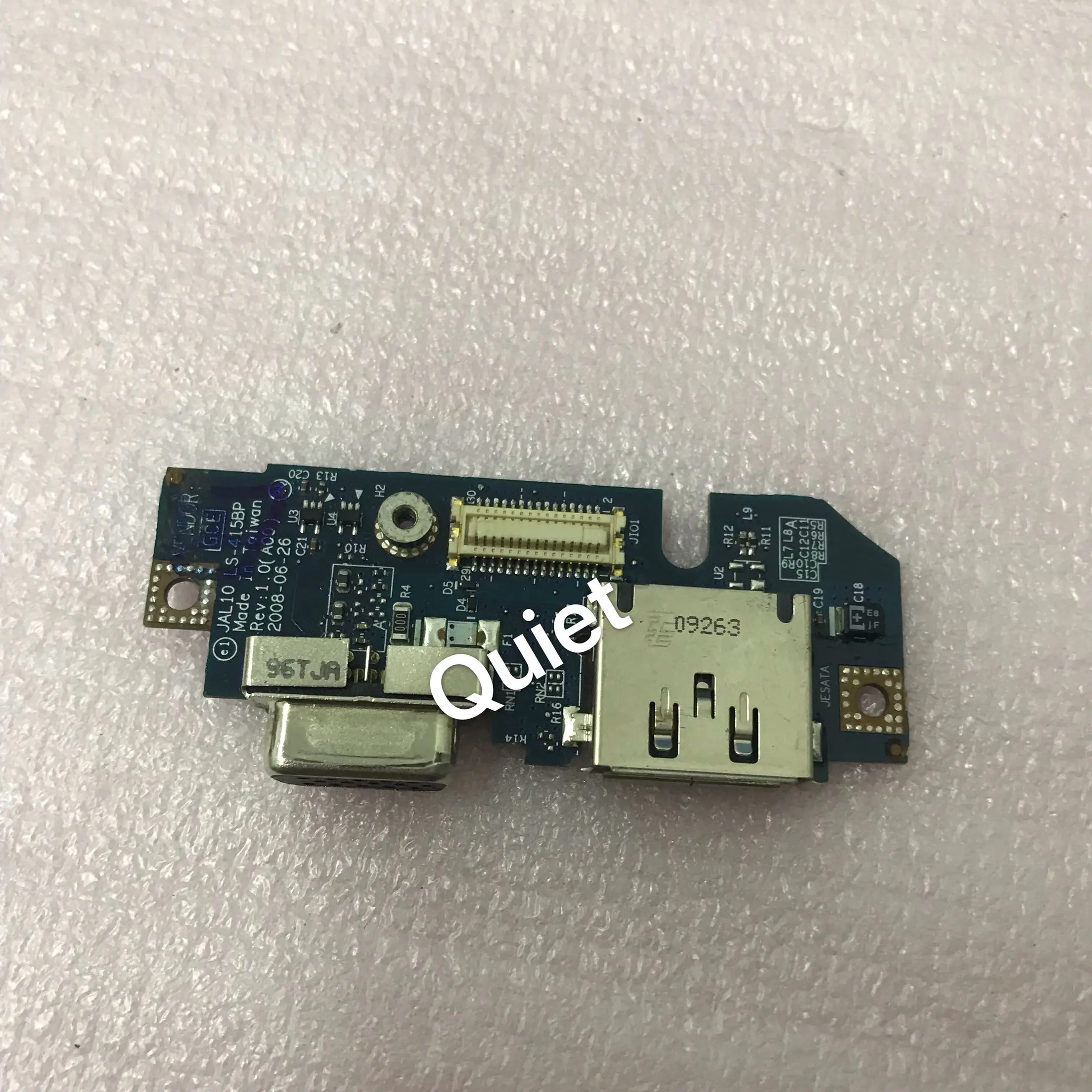 Бесплатная доставка для Dell Latitude E4300 VGA eSATA Port Card LS-415BP 0R670D R670D | Компьютеры и офис