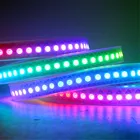 5 в WS2812B цифросветодиодный Светодиодная лента 5050 RGB Адресуемая светодиодная Пиксельная полоса полноцветная гибкая светодиодная лента 1 м 144 светодиодный sM