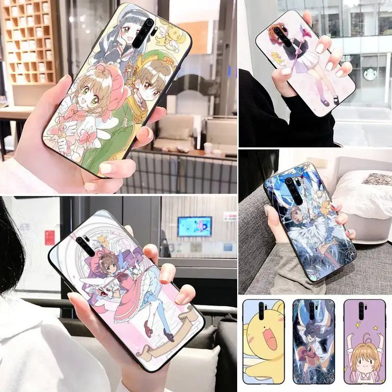 Роскошный чехол для телефона Cardcaptor Sakura случай redmi Примечание 4/4X/7/5/5A/8/8T/9/9PRO/6pro