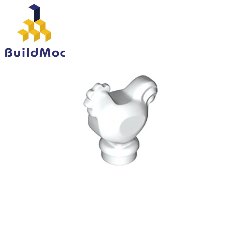 BuildMOC совместимые сборы частицы 95342 курица строительные блоки детали сделай сам
