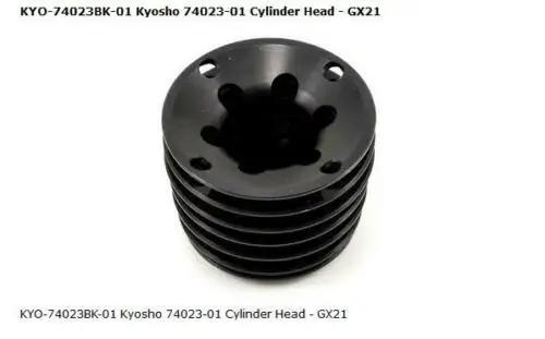 KYOSHO-74023BK-01 Kyosho 74023-01 головка цилиндра GX21 Nitro RC детали двигателя | Игрушки и хобби