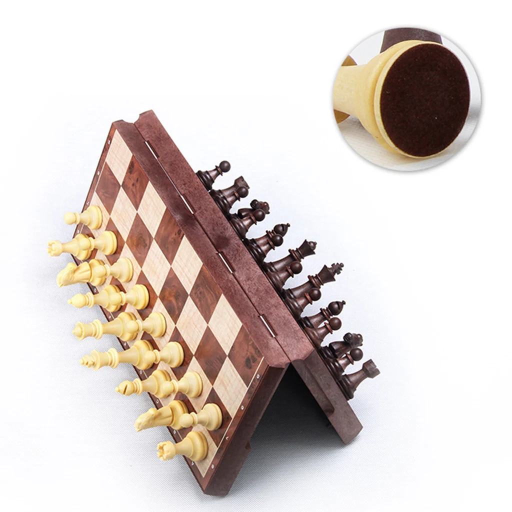 

1 Piece Chess set, 1 Folding Plastic Standard Travel Chess Set