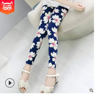 Лидер продаж новинка детские леггинсы на весну и осень штаны для девочек в