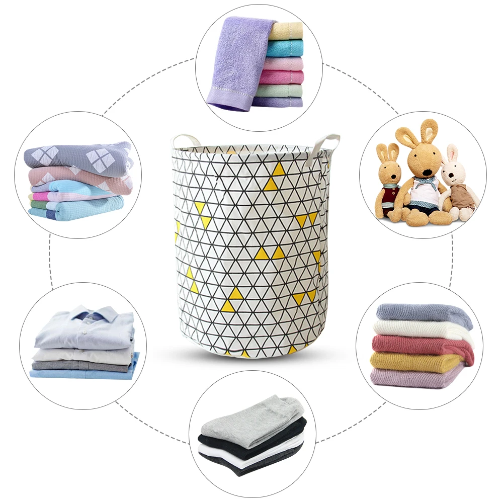 Одежда корзина для белья складная Большая вместительная сумка хранения одежды