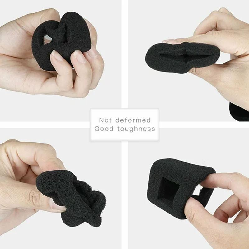 Высококачественный гибкий микрофон с защитой от ветра шумоподавление губка