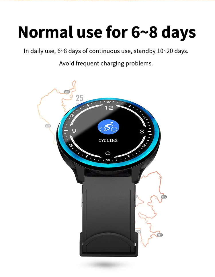 

P69 Smart Watch Men Heart Rate Tracker Blood Pressure Monitoring Sleep Monitor Sport Smart Band Women Waterproof Smart Bracelet