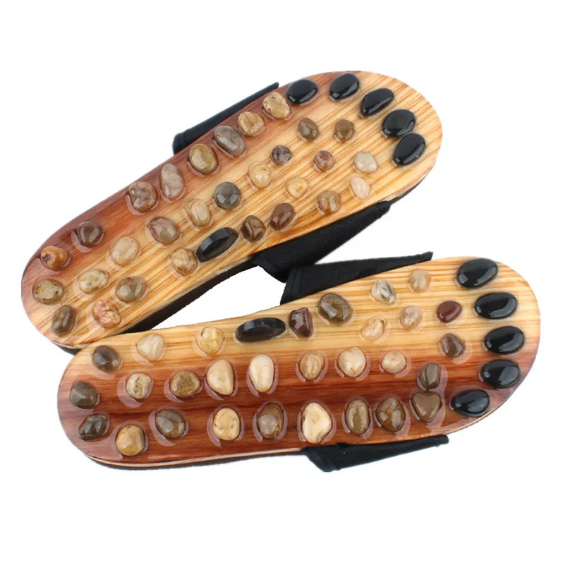 Массажные тапочки со стразами домашние сандалии обувь в рефлексологическом