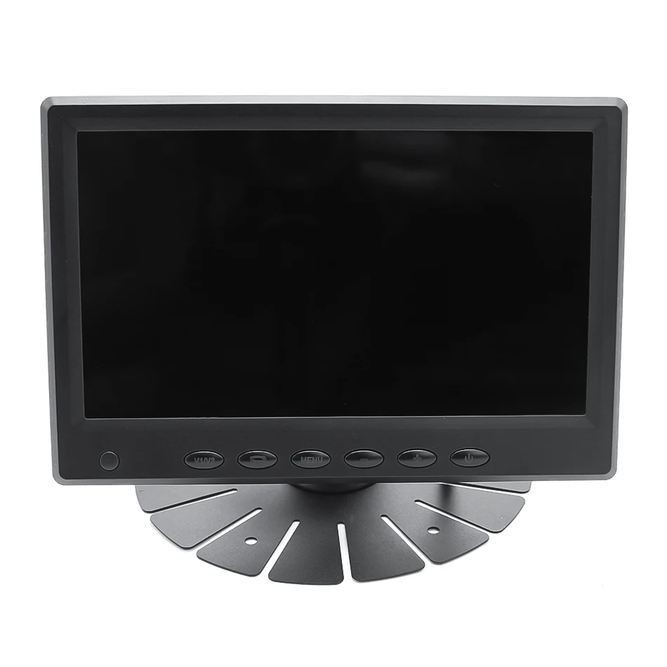 Горячие Новые 7 дюймов 4PIN аналоговая камера высокого разрешения 1024x600P ips Экран аналоговая камера высокого разрешения монитора автомобиля Яркость 500CD/M2 для Парковочные системы Камера Системы