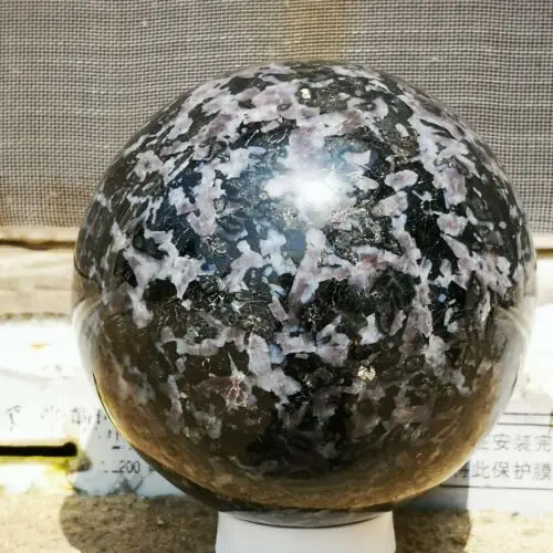 400-500 г Редкие природные слюда серые Feldspar сферы кварцевый хрустальный шар