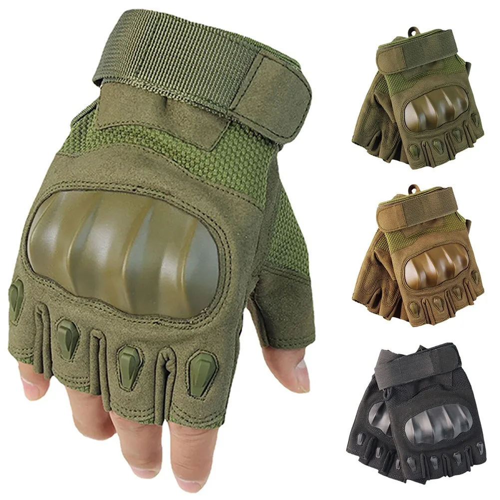 

1* Pairs Of Gloves Touchscreen Half Finger Gloves Phone Use Motorcycle Gloves Touch Screen Features M/ L/ XL Driving Gloves