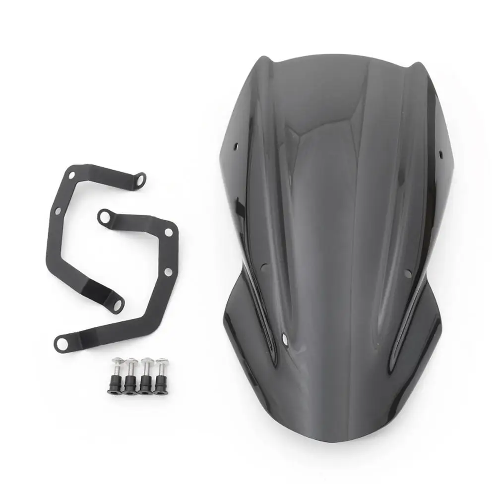 Ветровое стекло Artudatech из АБС ветровое с кронштейном для Kawasaki Z650 2017 2018 2019 Z 650