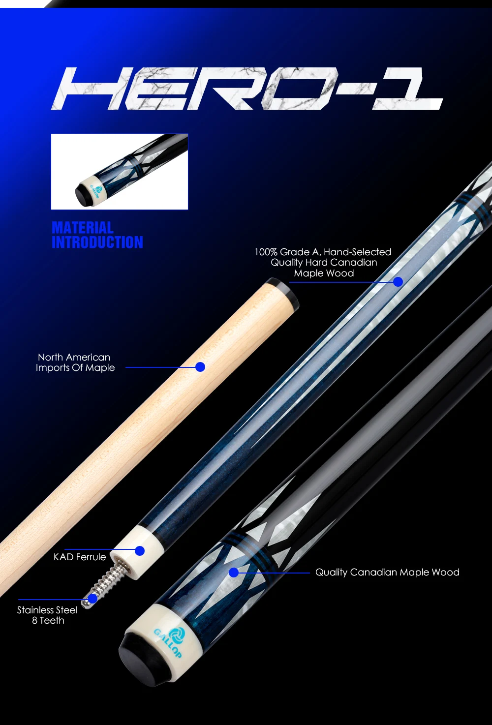 HERO1-2 для бильярдного кия Carom Cue 3 подушечки кия 12 мм наконечник 142 см длина палочка для бильярдного кия Чехол Набор Профессиональный набор с множеством подарков