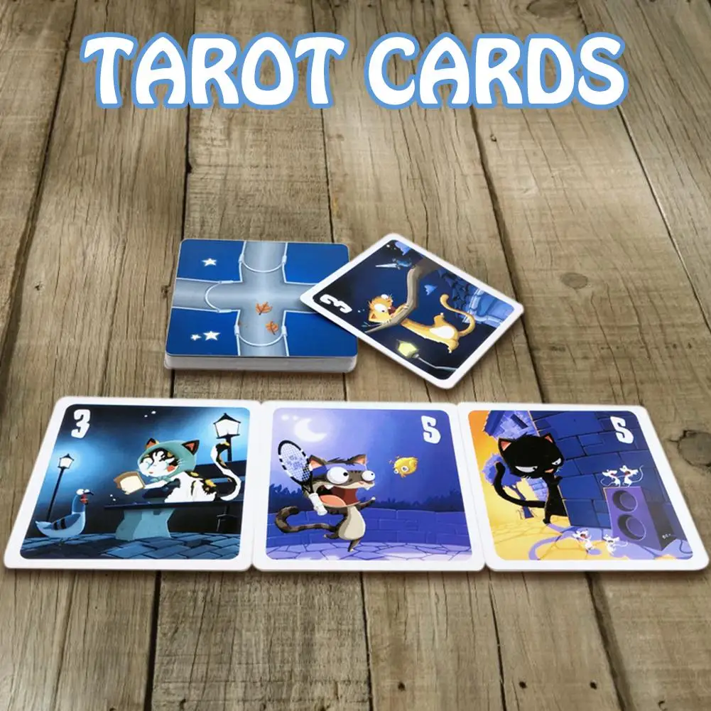 Настольная игра милый котенок карточка с кошкой английский полный дом вечерние