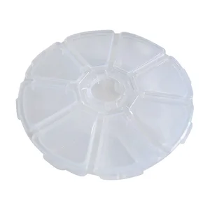 Пластиковый бокс для хранения ювелирных изделий с 8 интервалами