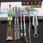 Apex legends реликвия Бангалора Гибралтара Wraith злого духа кинжал серп топор метальная палка модель из сплава