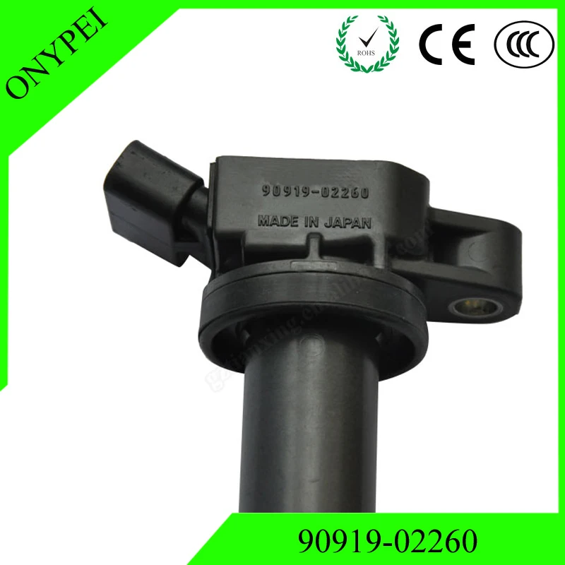Фото 9091902260 Высококачественная катушка зажигания 90919-02260 для Toyota 4runner Tacoma Scion xB Lexus ISF 2010-2014 90919 02260 №2