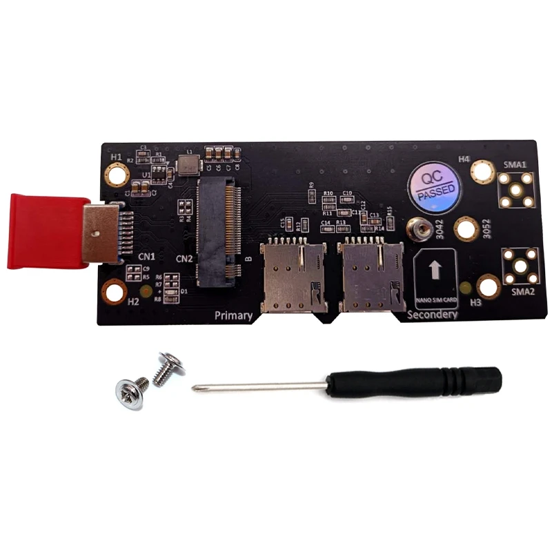 NGFF M.2 ключ B к USB 3 0 адаптер переходная карта с двойным NANO слотом для sim карты