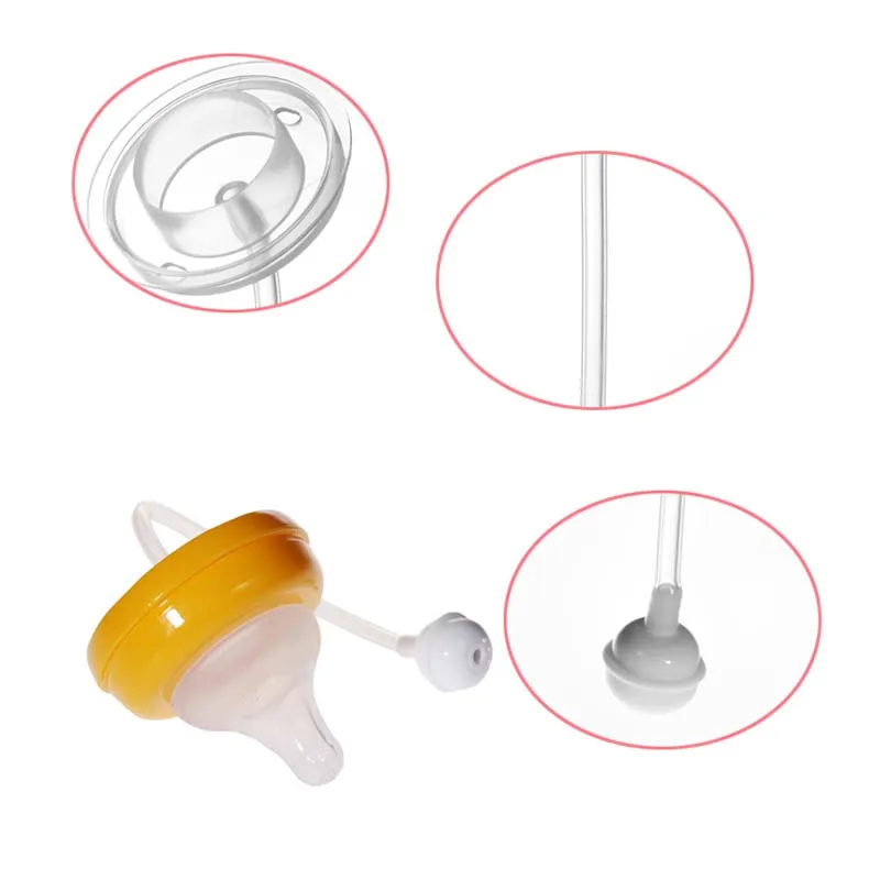 4 шт./компл. Детские аксессуары отдельные соломинки с широким горлом для бутылок