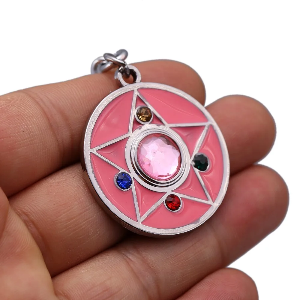 Cosplay Jewelry Sailor Moon Key Chain Sailormoon Heart Bow Pendant Keychains Ring Car Keychain Women Girl Gift | Украшения и