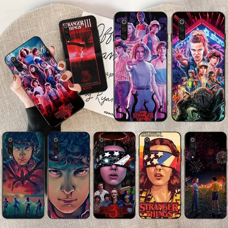 Мягкий черный чехол для телефона HPCHCJHM очень странные дела Сезон 3 Xiaomi Mi10 10Pro 10 lite Mi9