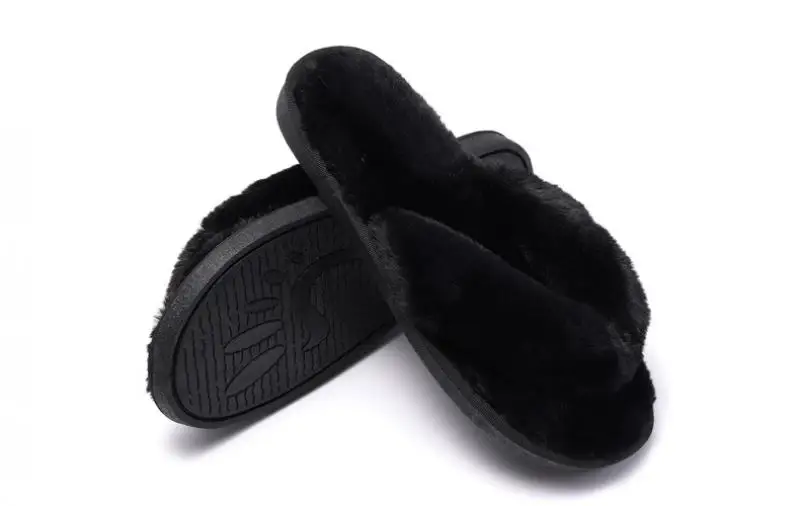 

Cotton Slippers Female Winter Home Indoor Thermal Home Autumn and Winter Thick-Soled Cotton Slippers Non-Slip Plush Slippers