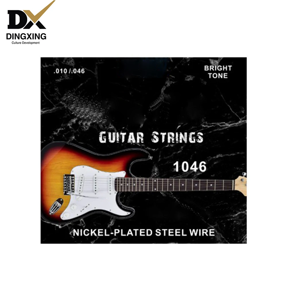 Оптовая продажа розовая гитара струна Электрическая Акустическая классическая