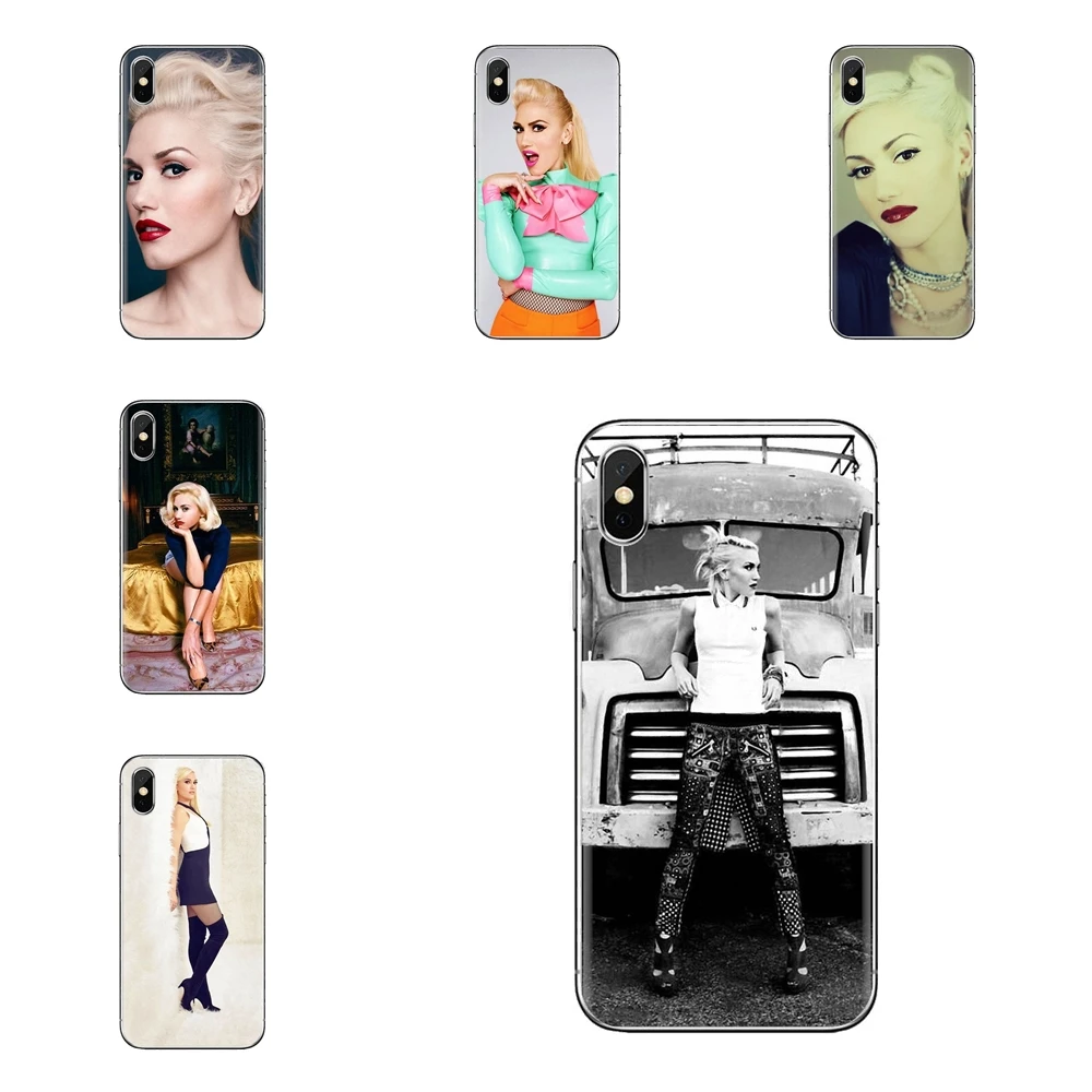 gwen stefani American Female Singer Soft Transparent Cover For iPod Touch Apple iPhone 4 4S 5 5S SE 5C 6 6S 7 8 X XR XS Plus MAX |