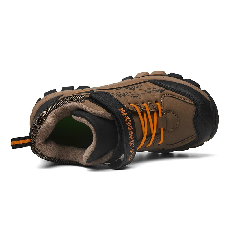 Кроссовки для мальчиков зимняя спортивная обувь повседневные Нескользящие