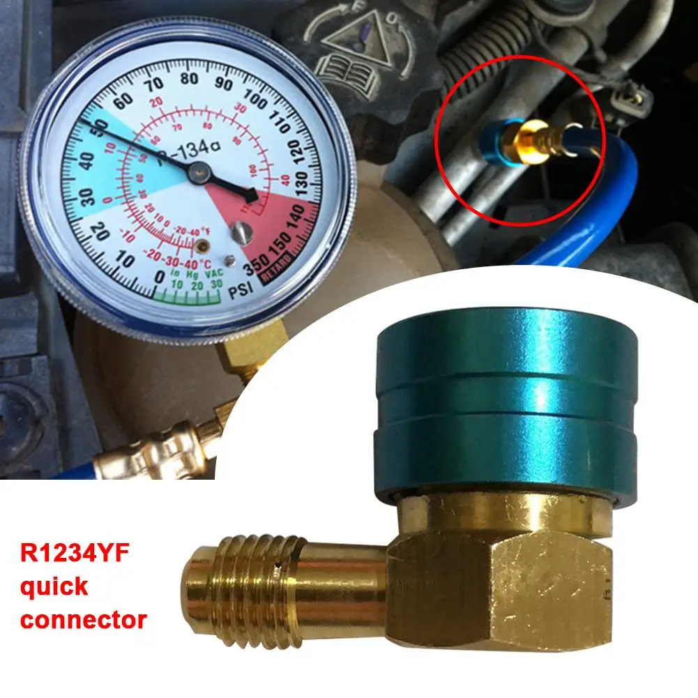 R1234YF автомобильный Кондиционер хладагент с фторидным быстроразъемным разъемом