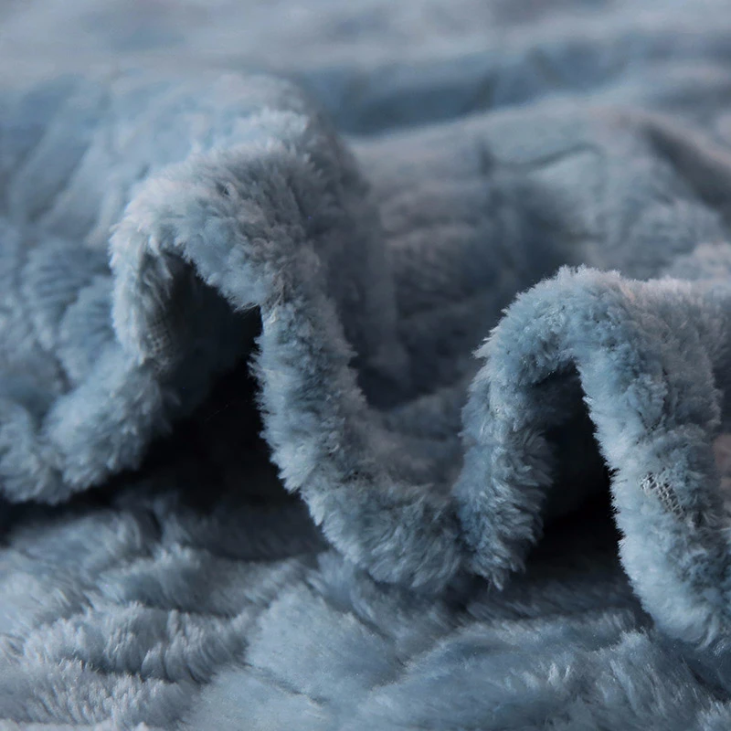 Новое поступление современный простой сплошной цвет форма пшеницы одеяло мягкое