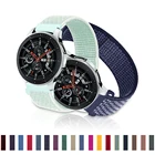 Ремешок нейлоновый для Samsung Galaxy Watch 3 45 мм 41 мм active 2 Gear S3 Frontier, спортивный браслет для Huawei watch GT 2 42 мм 46 мм, 20 мм 22 мм