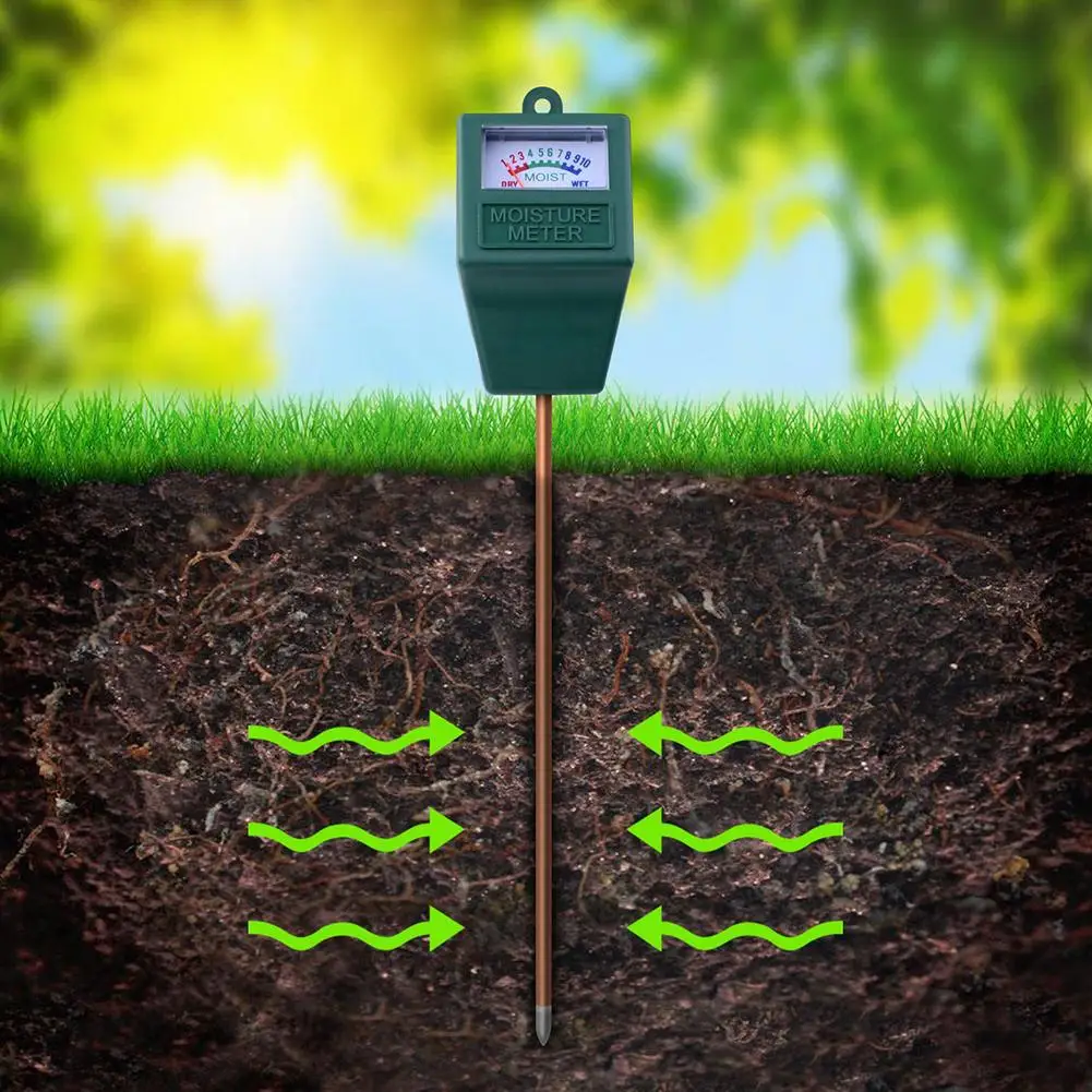 

Indoor Outdoor Soil Moisture Meter Water Sensor Monitor Garden Lawn Hygrometer Flowers Soil Moisture Sensor Meter Plants