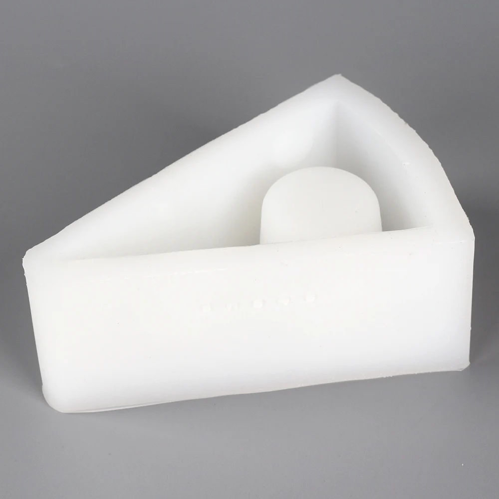 Silicone Mold for Cement Candle Holders Concrete Succulent Planter Mould Cheese Shape Craft Decorations | Дом и сад