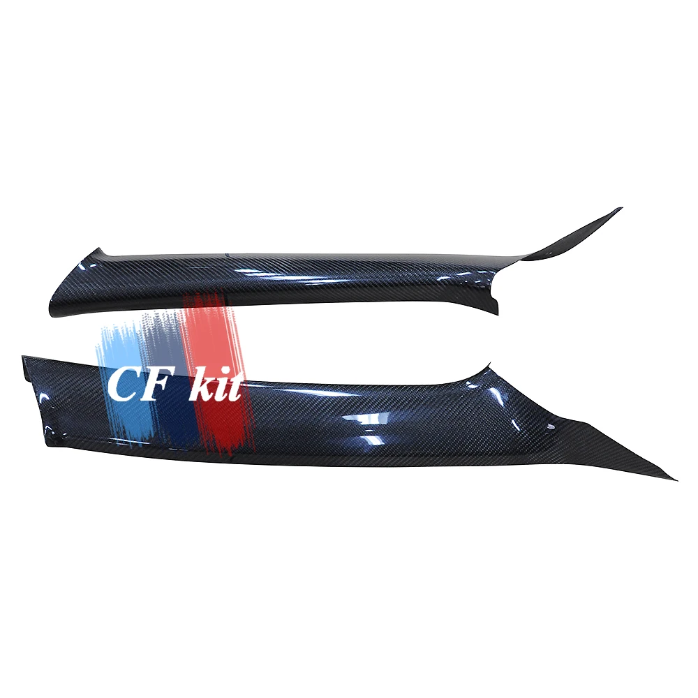 Набор CF из 2 предметов настоящее углеродное волокно Lancer EX A чехол для столба EVO10