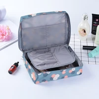 100 polyester waterproof cosmetics bag brand organizer travel packing cubes beautician bags large women makeup pouch bags