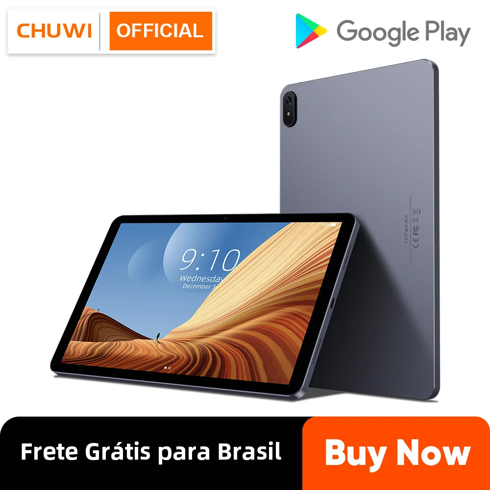 CHUWI HiPad Air планшет на Android 11, восемь ядер, экран 10,3 дюйма, 4 Гб + 128 ГБ