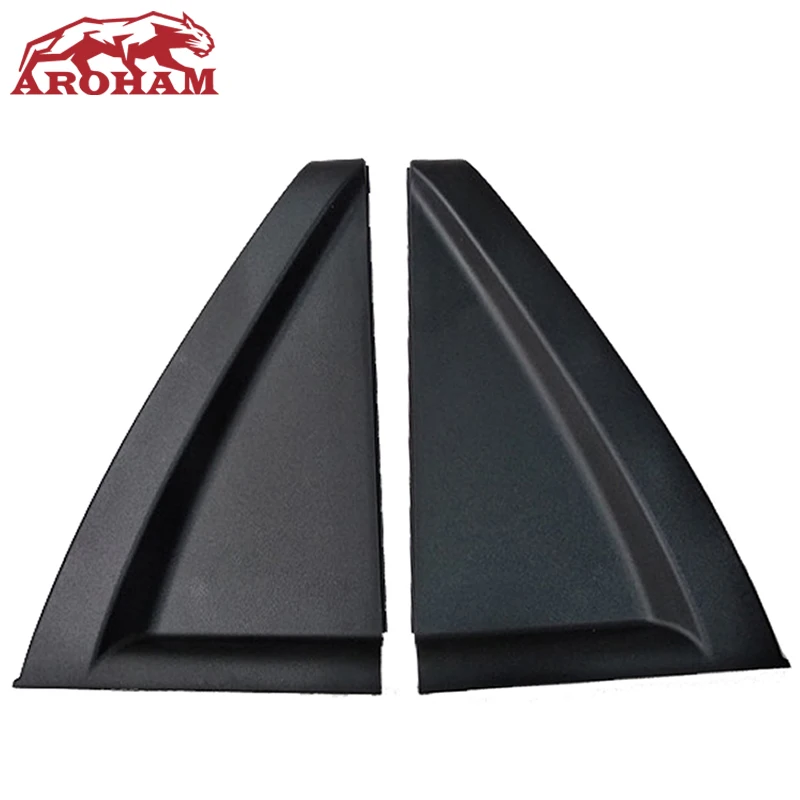 OEM дверное крепление наружное окно Угловое формование левая и правая пара черная