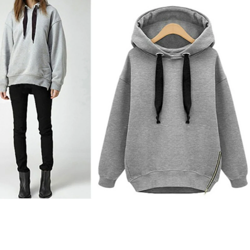 

Sweatshirts Women Autumn White Women's Gown With A Hood Hoodies Ladies Long Sleeve Casual Hooded Pullover Clothes Sweatshirt