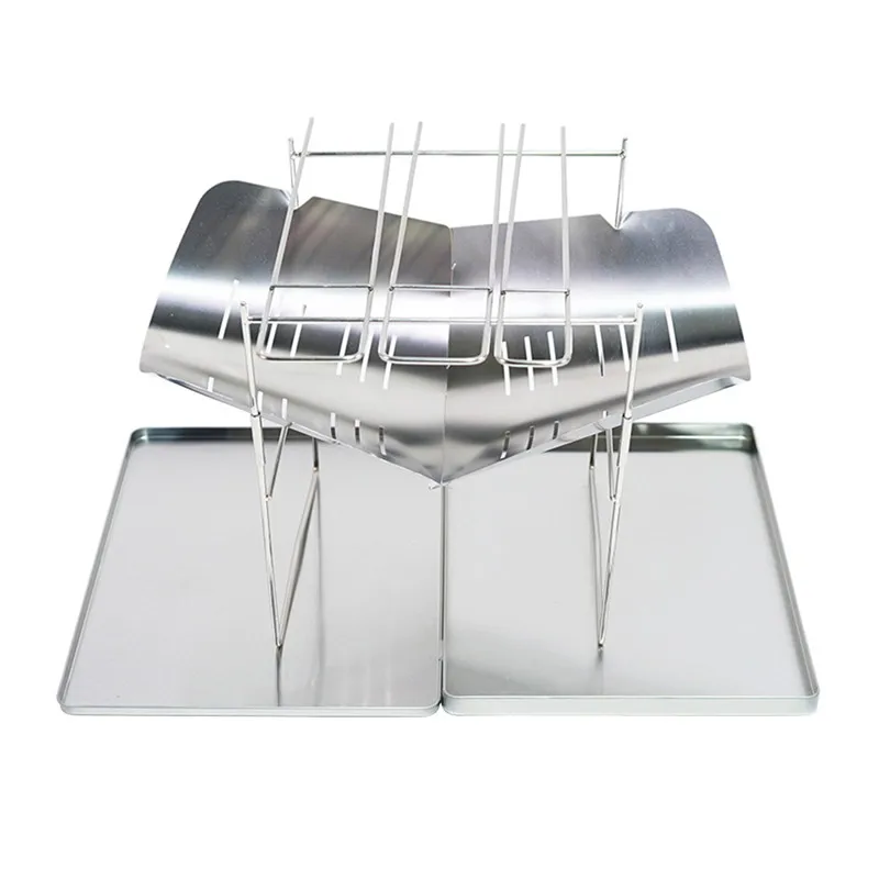 Открытый Кемпинг кампус дровяная пожарная плита Охота Сверхлегкая