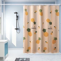 beautiful fruit shower curtain printed waterproof luxury decor shower curtains bathroom rideau douche bathroom accessorie bw50yl
